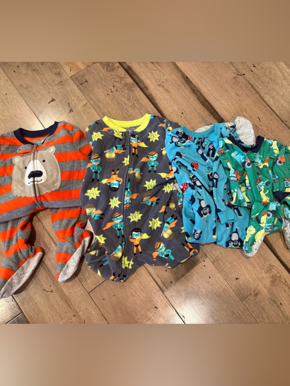 2T footie PJs